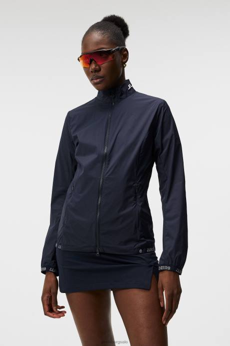 Women J.Lindeberg Navy Tenley Jacket Clothing 8R621932