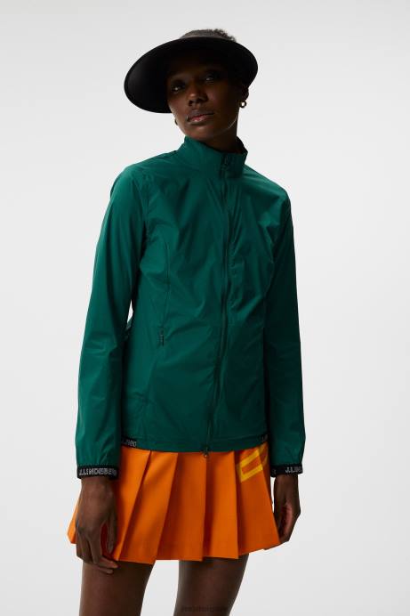 Women J.Lindeberg Rain Forest Tenley Jacket Clothing 8R621934