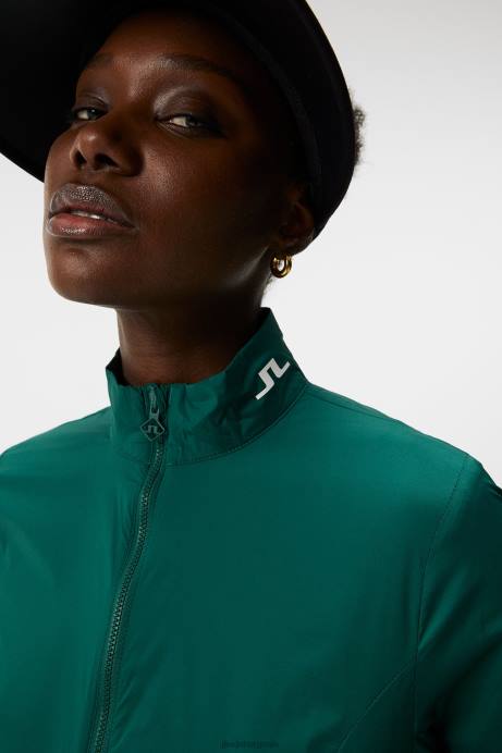 Women J.Lindeberg Rain Forest Tenley Jacket Clothing 8R621934