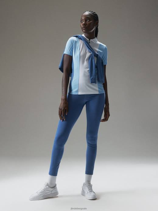 Women J.Lindeberg Blue Horizon Zena Tights Clothing 8R621762