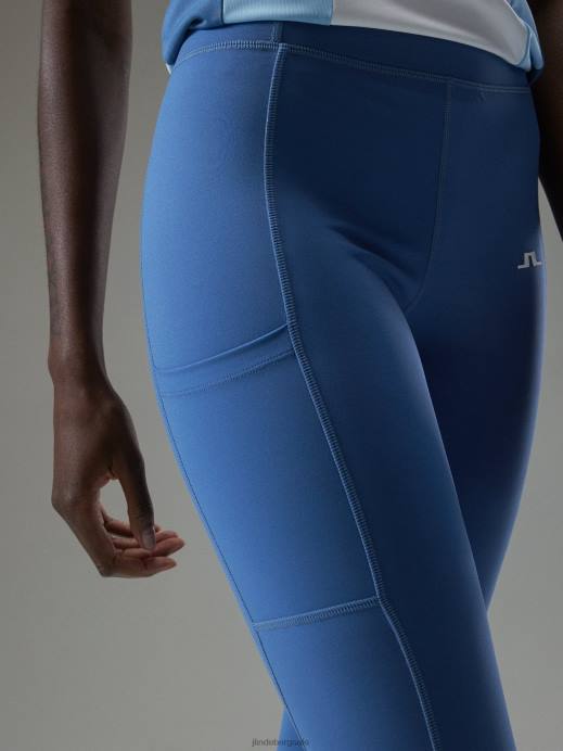 Women J.Lindeberg Blue Horizon Zena Tights Clothing 8R621762