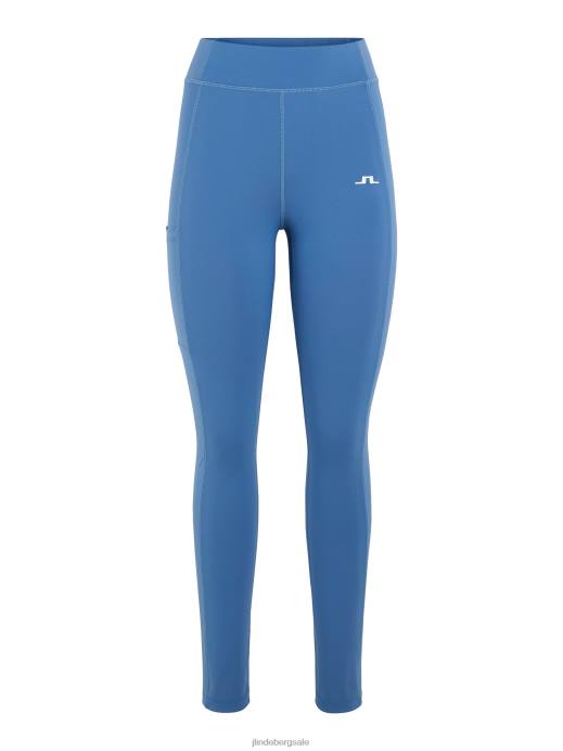 Women J.Lindeberg Blue Horizon Zena Tights Clothing 8R621762