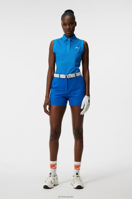 Women J.Lindeberg Lapis Blue Gwen Shorts Clothing 8R621746