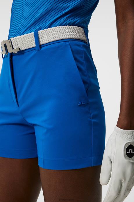 Women J.Lindeberg Lapis Blue Gwen Shorts Clothing 8R621746