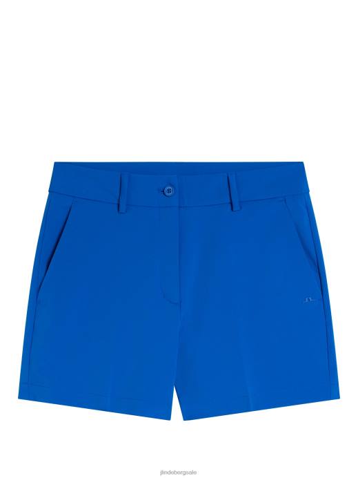 Women J.Lindeberg Lapis Blue Gwen Shorts Clothing 8R621746