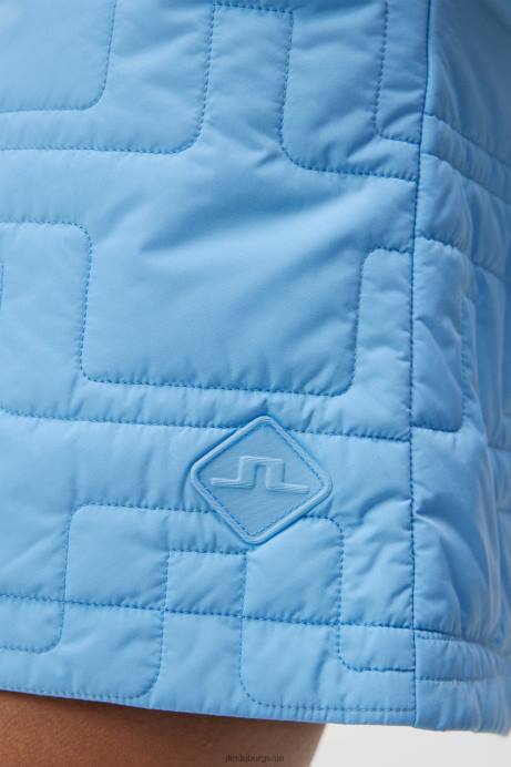 Women J.Lindeberg Little Boy Blue Blossom Padded Shorts Clothing 8R621699