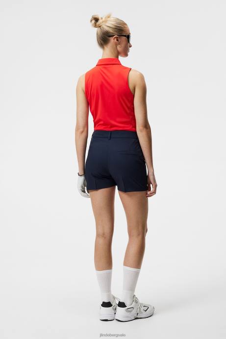 Women J.Lindeberg Navy Gwen Shorts Clothing 8R621742