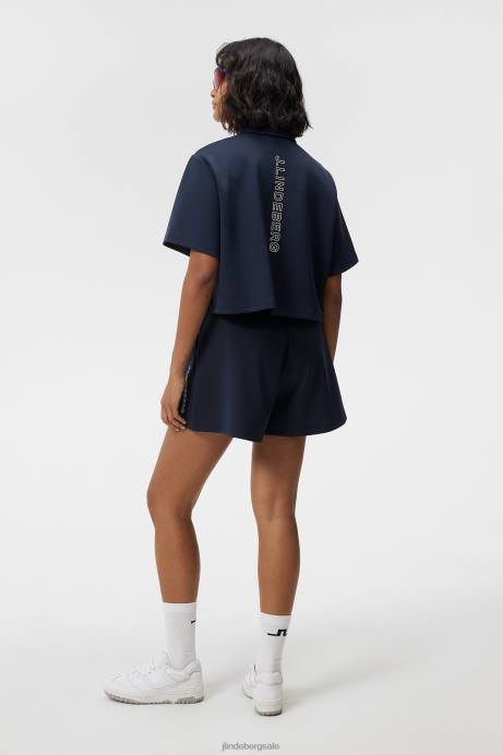 Women J.Lindeberg Navy Iniko Shorts Clothing 8R621706