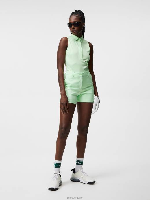 Women J.Lindeberg Patina Green Gwen Shorts Clothing 8R621744