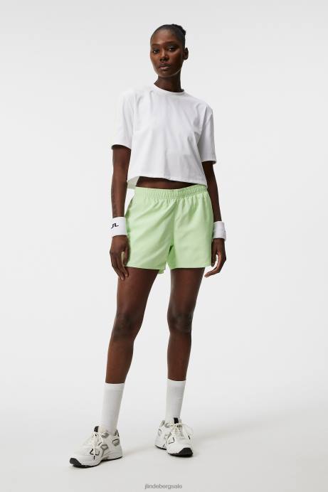 Women J.Lindeberg Patina Green Pricilla Shorts Clothing 8R621723