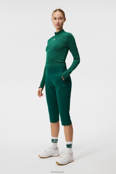 Women J.Lindeberg Rain Forest Dilara Capri Pant Clothing 8R621737