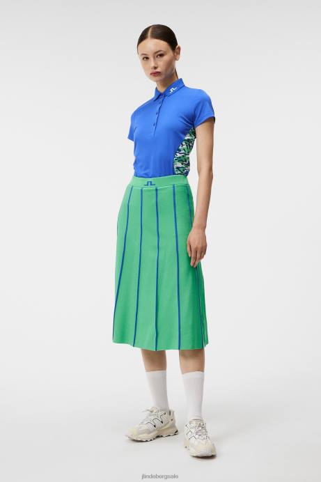 Women J.Lindeberg Caldera Jade Cream Jennie Polo Clothing 8R621344