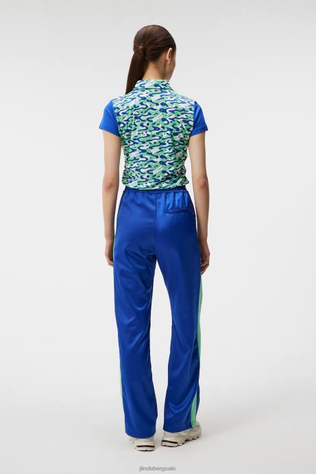 Women J.Lindeberg Caldera Jade Cream Kristine Polo Clothing 8R621332