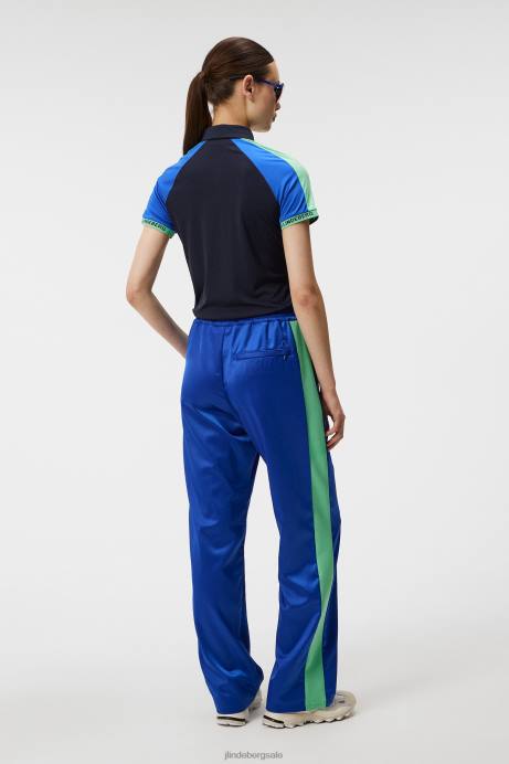 Women J.Lindeberg Navy Perinne Polo Clothing 8R621338