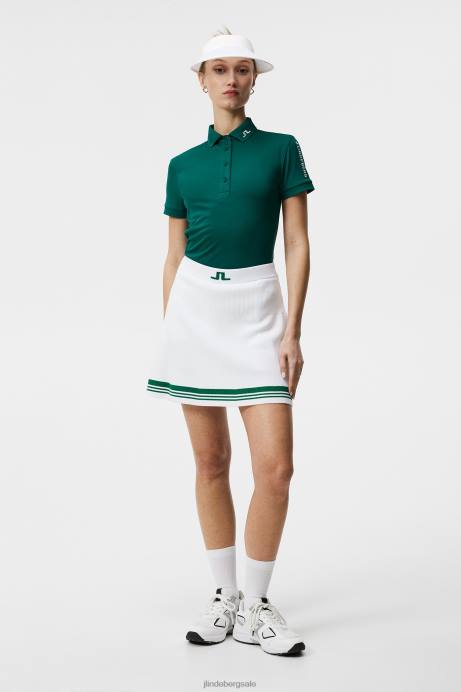 Women J.Lindeberg Rain Forest Tour Tech Polo Clothing 8R621466