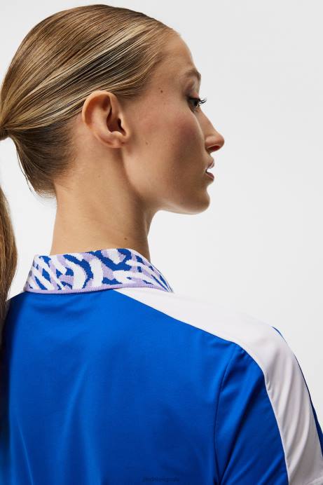 Women J.Lindeberg Surf the Web Tilda Polo Clothing 8R621388