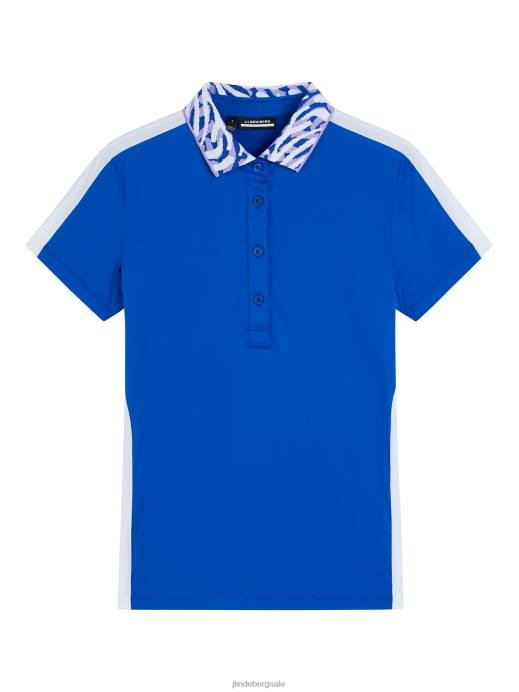 Women J.Lindeberg Surf the Web Tilda Polo Clothing 8R621388