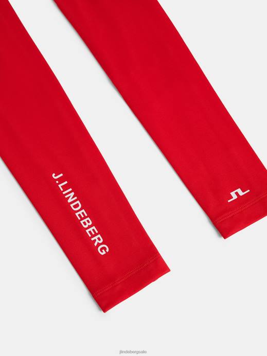 Women J.Lindeberg Fiery Red Esther Sleeve Accessory 8R621998