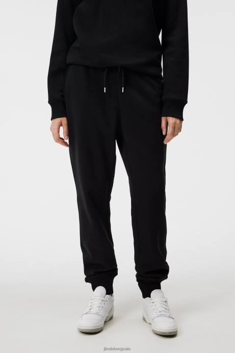 Women J.Lindeberg Black Alpha Sweatpant Clothing 8R621786