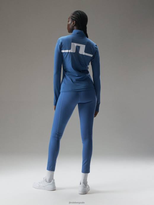 Women J.Lindeberg Blue Horizon Stina Mid Layer Clothing 8R621906