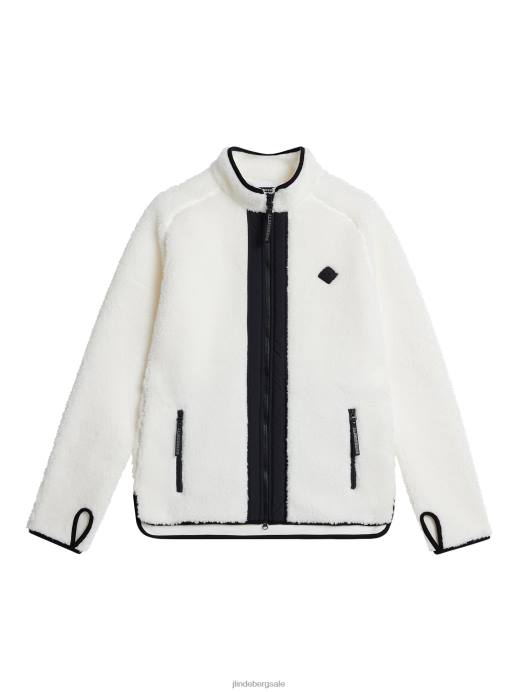 Women J.Lindeberg Chipmunk Juniper Pile Mid Layer Clothing 8R621774