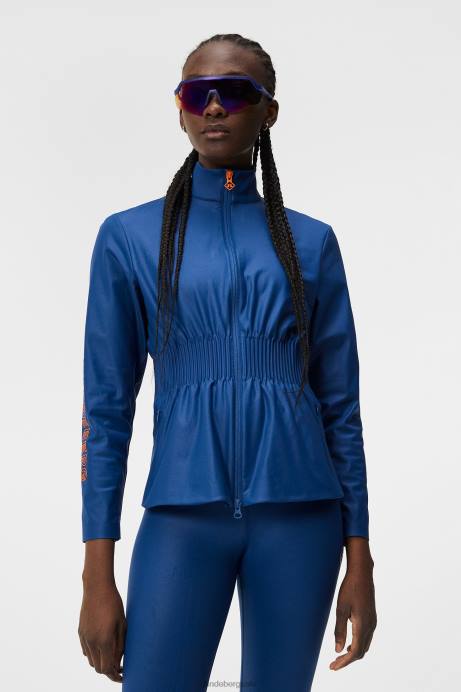 Women J.Lindeberg Estate Blue Moonshine Mid Layer Clothing 8R621778