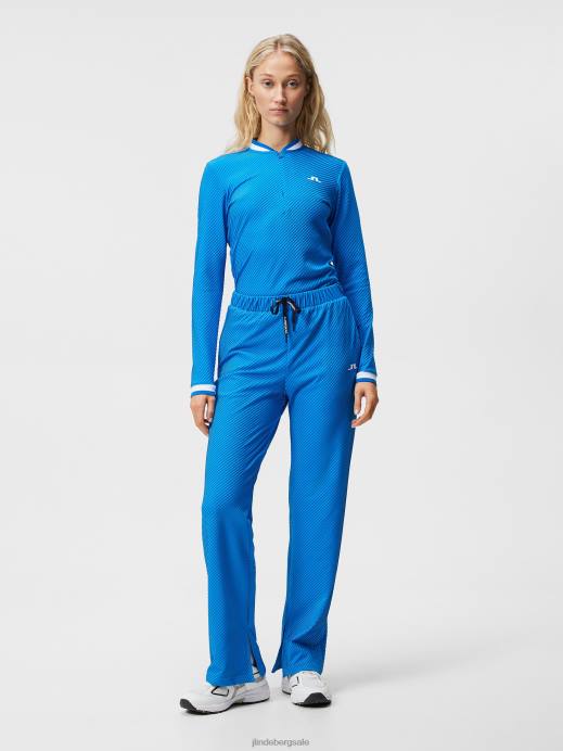 Women J.Lindeberg Lapis Blue Leonora Mid Layer Clothing 8R621885