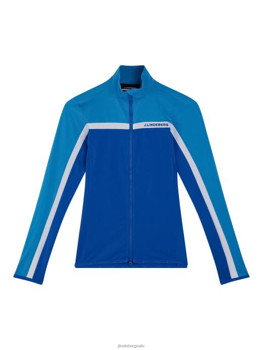 Women J.Lindeberg Lapis Blue Seasonal Janice Mid Layer Clothing 8R621866