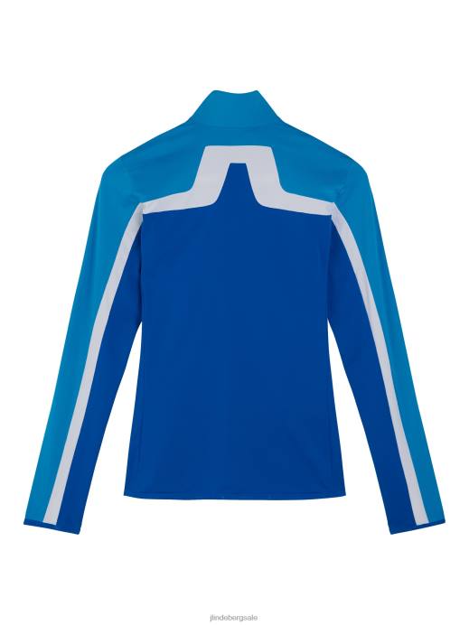 Women J.Lindeberg Lapis Blue Seasonal Janice Mid Layer Clothing 8R621866