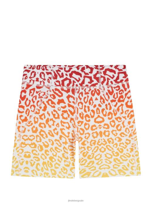 Women J.Lindeberg Leo Reflect Sunset Ekon Print Short Tights Clothing 8R621855
