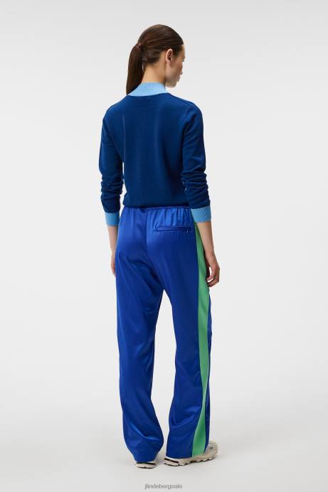 Women J.Lindeberg Little Boy Blue Adeline Knitted Sweater Clothing 8R621764