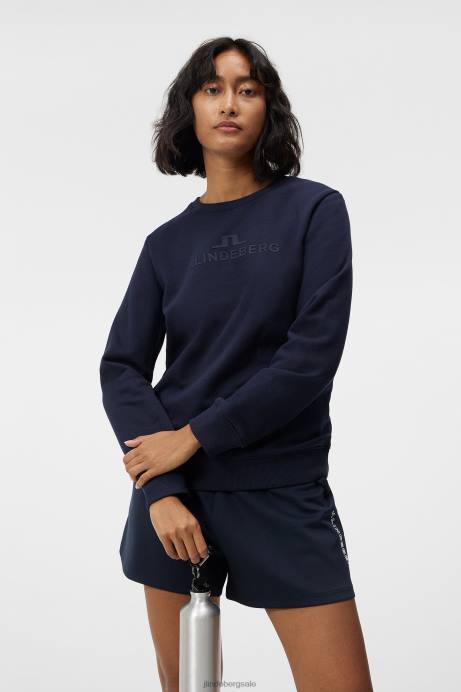 Women J.Lindeberg Navy Alpha Sweatshirt Clothing 8R621788