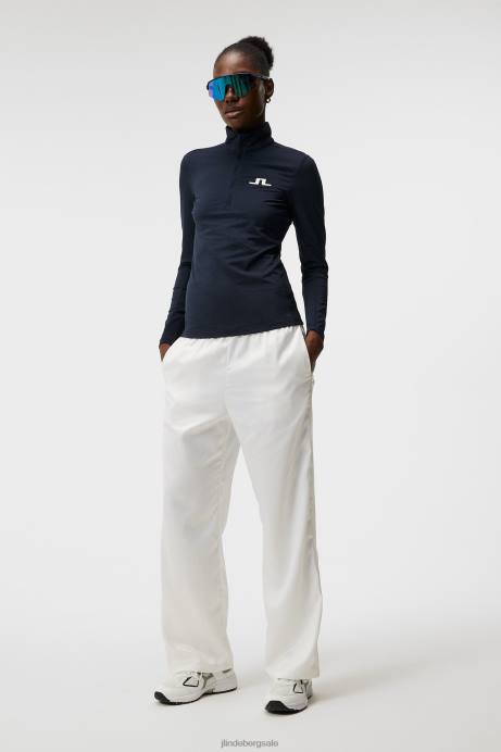 Women J.Lindeberg Navy Lauryn Half Zip Mid Layer Clothing 8R621880