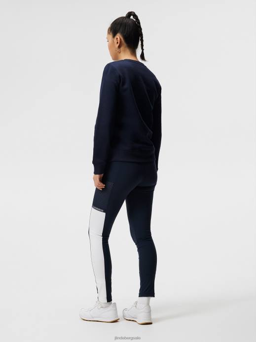 Women J.Lindeberg Navy Marge Tights Clothing 8R621882