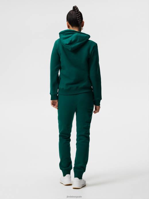 Women J.Lindeberg Rain Forest Alpha Hoodie Clothing 8R621897