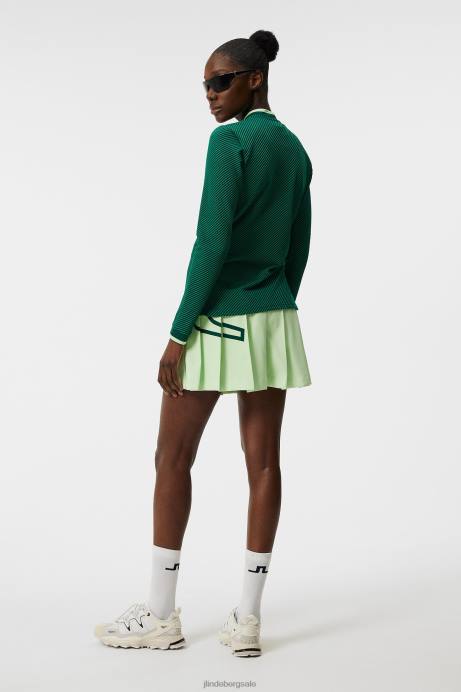 Women J.Lindeberg Rain Forest Leonora Mid Layer Clothing 8R621887