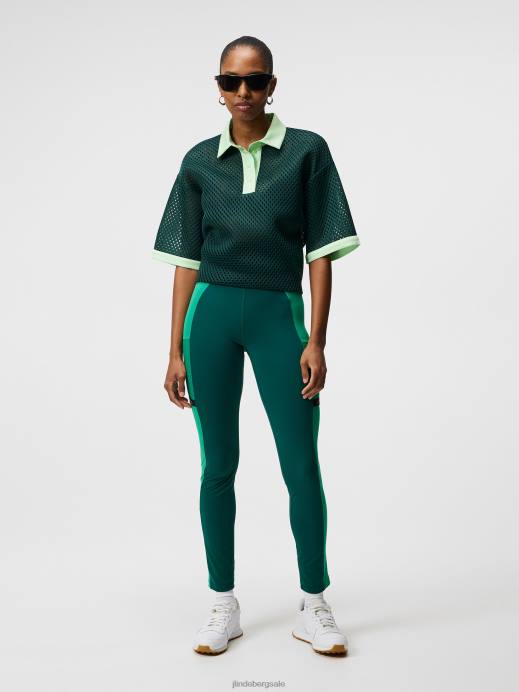 Women J.Lindeberg Rain Forest Marge Tights Clothing 8R621883