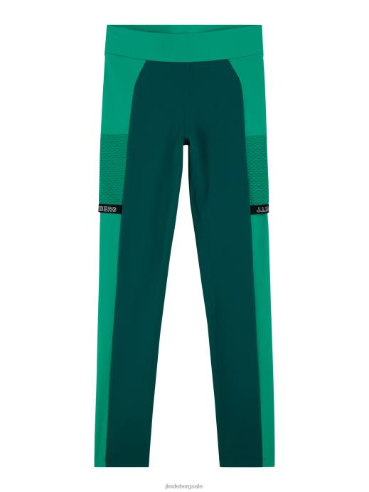 Women J.Lindeberg Rain Forest Marge Tights Clothing 8R621883