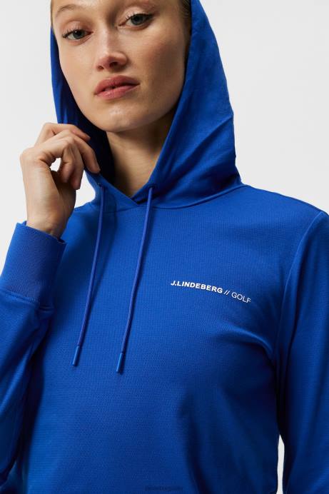 Women J.Lindeberg Surf the Web Vice Hood Clothing 8R621816