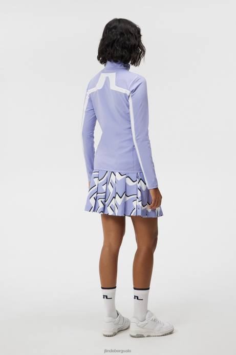Women J.Lindeberg Sweet Lavender Seasonal Janice Mid Layer Clothing 8R621795