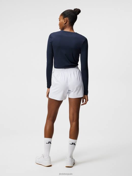 Women J.Lindeberg Navy Ada Long Sleeve T-shirt Clothing 8R621401