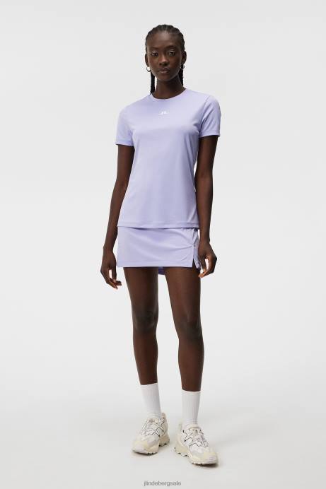 Women J.Lindeberg Sweet Lavender Ada T-shirt Clothing 8R621329