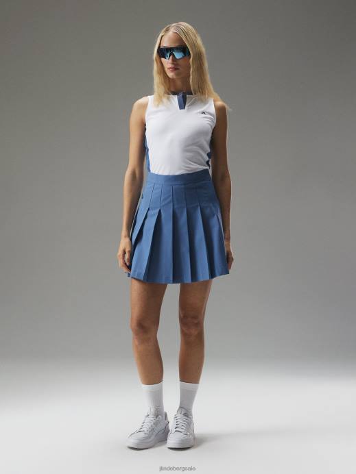 Women J.Lindeberg Blue Horizon Meya Top Clothing 8R621547