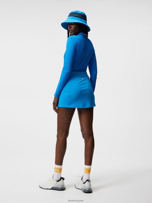 Women J.Lindeberg Brilliant Blue Peggy Top Clothing 8R621523