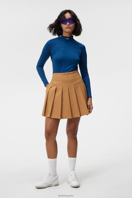 Women J.Lindeberg Estate Blue Asa Compression Top Clothing 8R621372