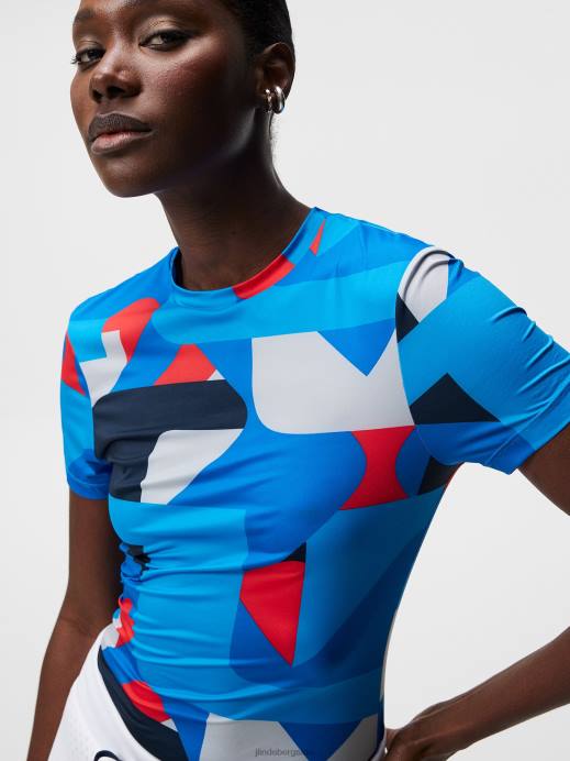 Women J.Lindeberg Grey Big Bridge Fay Top Clothing 8R621420