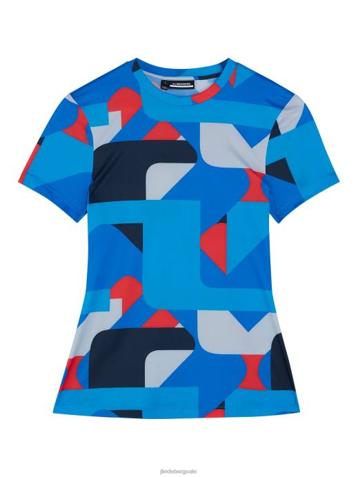 Women J.Lindeberg Grey Big Bridge Fay Top Clothing 8R621420