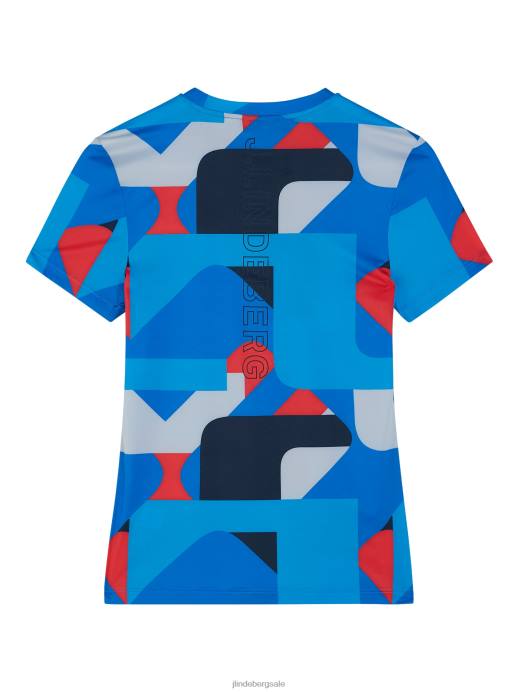 Women J.Lindeberg Grey Big Bridge Fay Top Clothing 8R621420