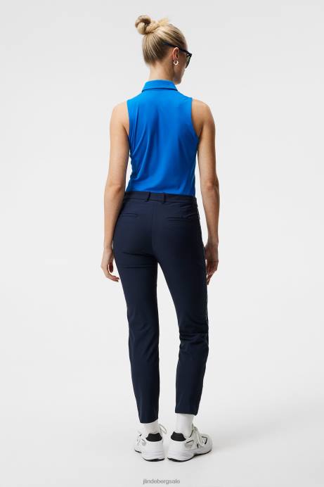 Women J.Lindeberg Lapis Blue Dena Sleeveless Top Clothing 8R621438