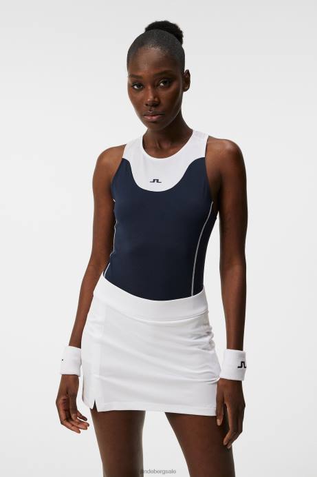 Women J.Lindeberg Navy Pam Top Clothing 8R621429